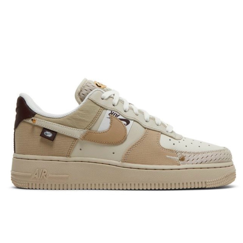 Nike WMNS Air Force 1 07 LX Tan Bling Size 6